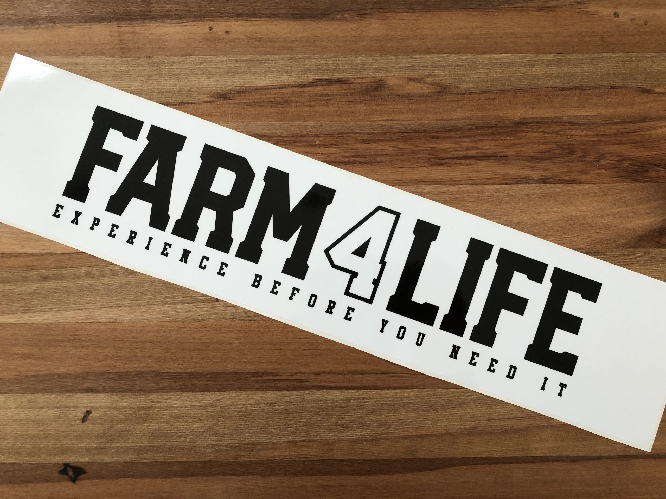 Farm 4 Life Large Sticker - Farm 4 Life