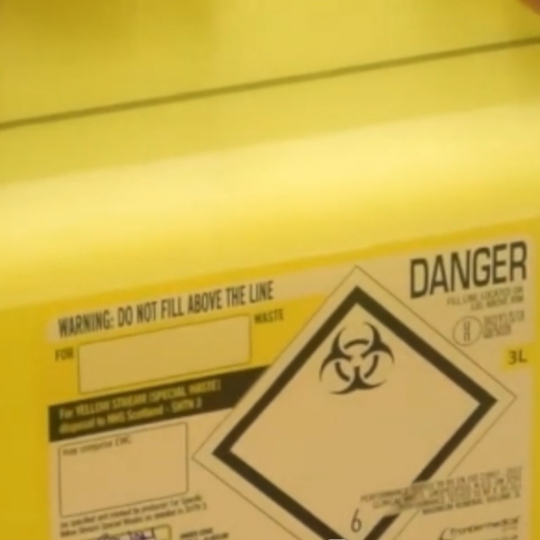 14 Needles/Syringes: Disposal